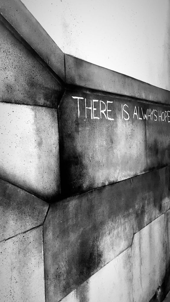 Streetart by Banksy: There is always hope