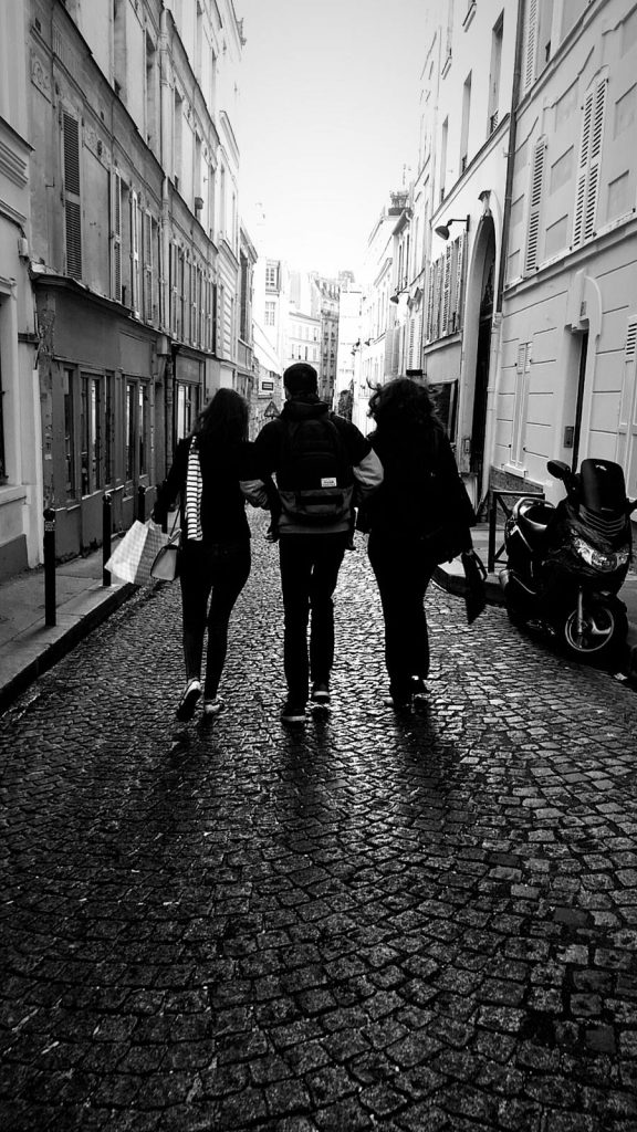 Spazieren in Paris